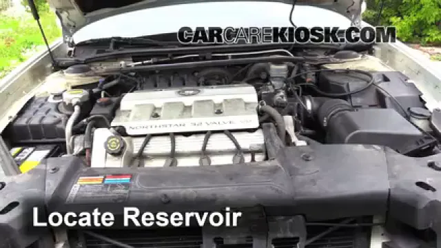 1997 Cadillac DeVille 4.6L V8 Sedan Líquido limpiaparabrisas Agregar líquido